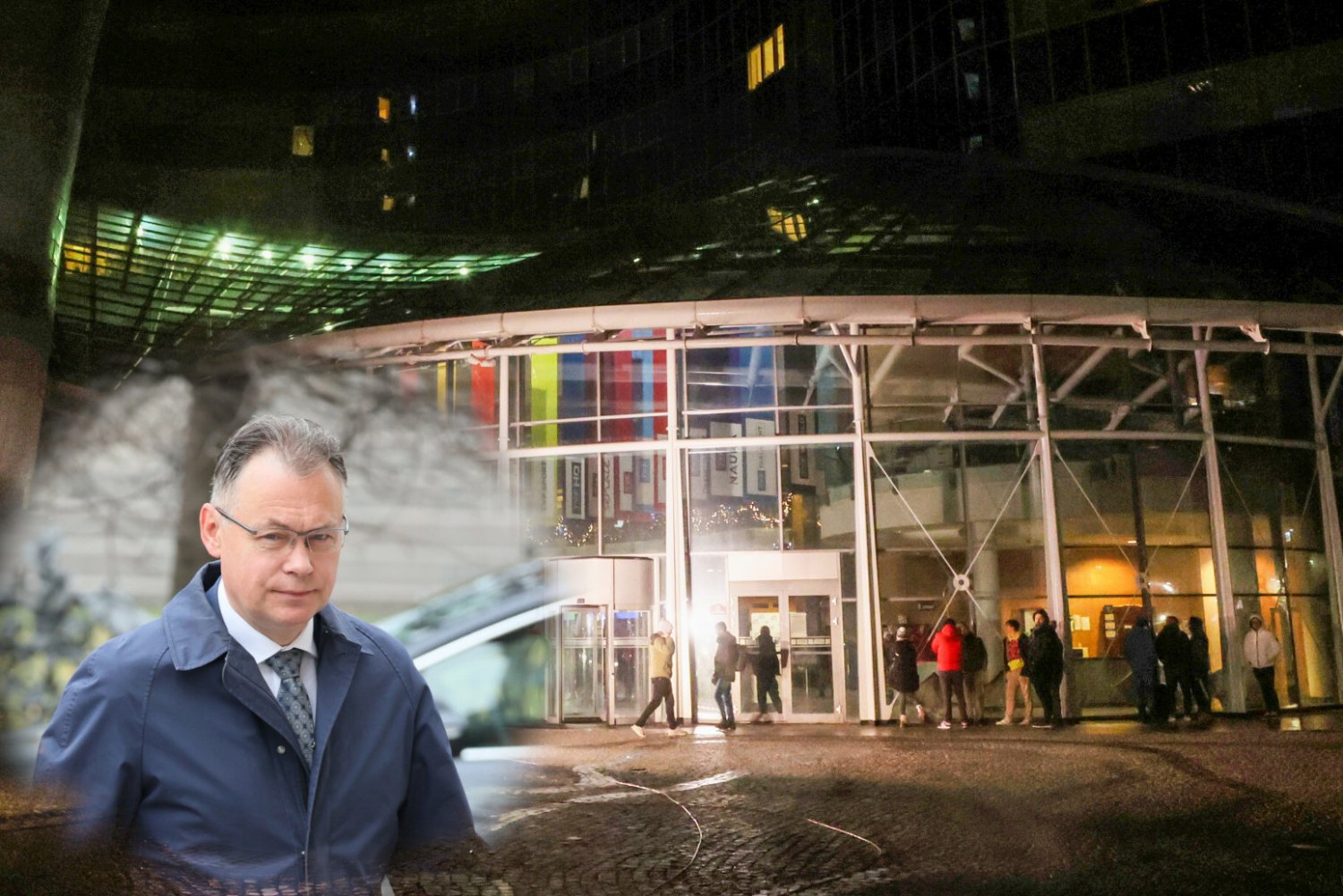 Protest w TVP. Poseł Mularczyk nie został na noc, uciekł mu uber