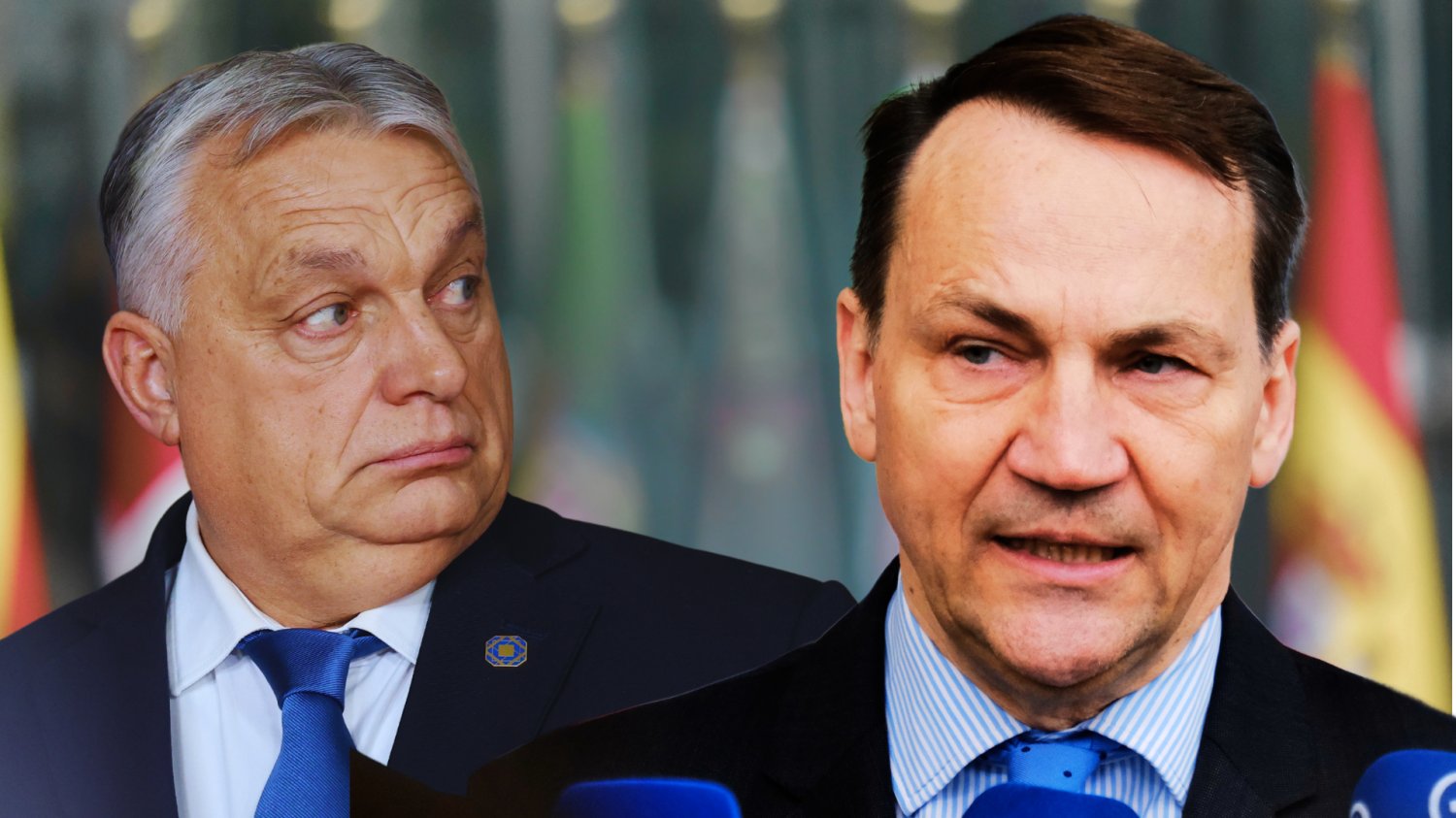 Orban na tropie tajnego sabotażu. Reakcja Sikorskiego mówi więcej niż milion słów