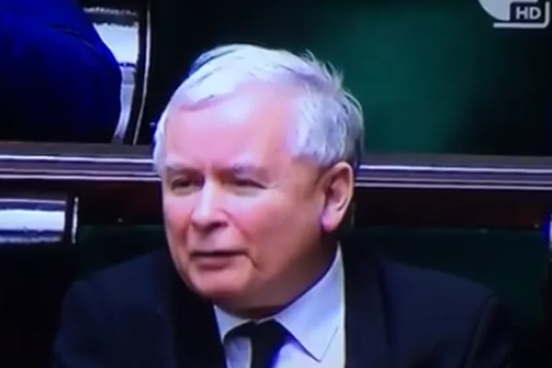 Prezes Jarosław Kaczyński zdenerwował się na sali sejmowej