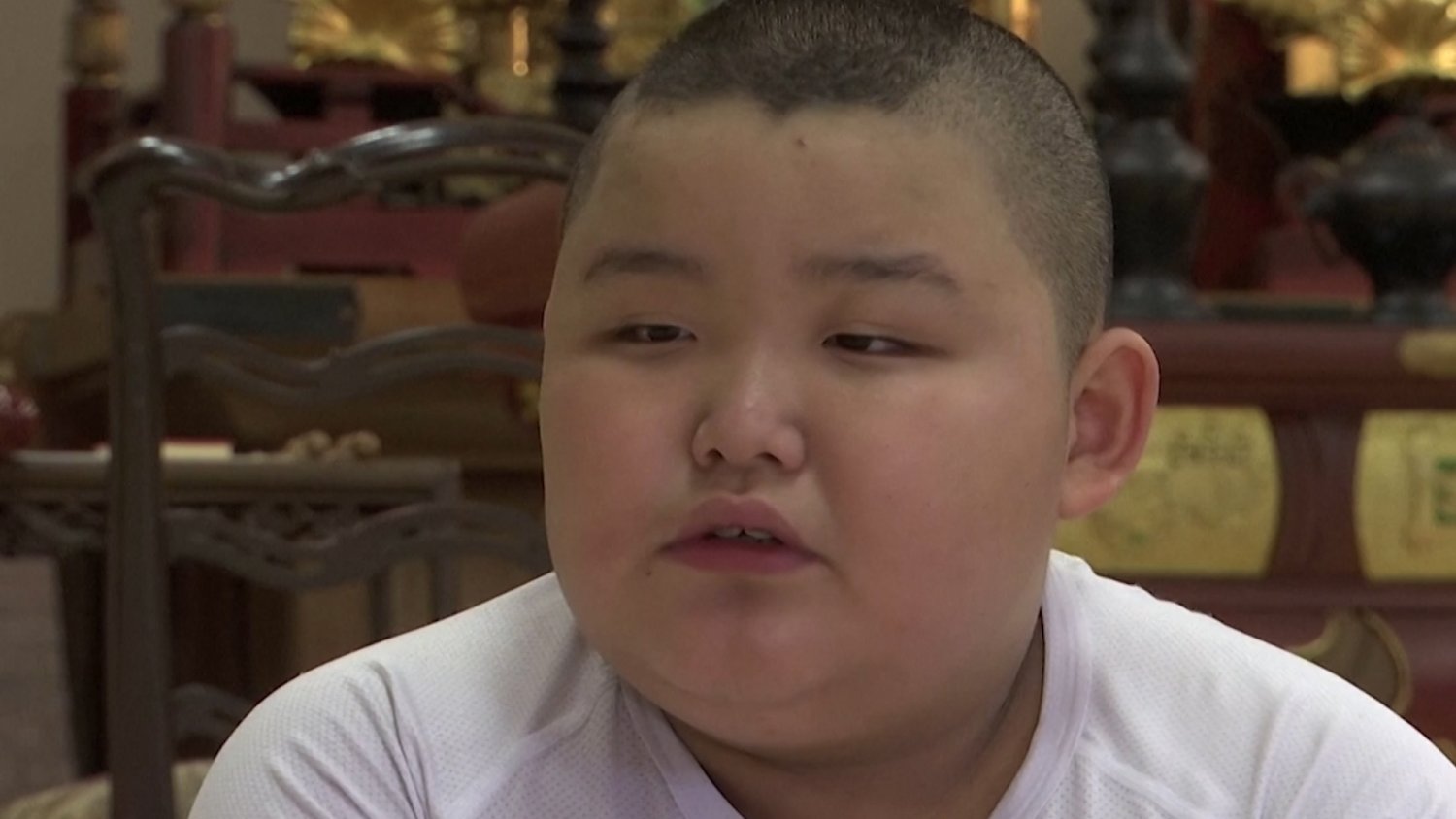 Kyuta Kamagai - dziesięcioletni mistrz zapasów sumo.