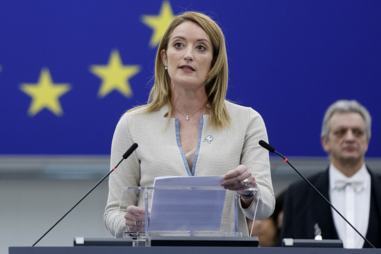 Roberta Metsola, przewodnicząca Parlamentu Europejskiego
