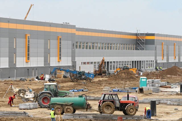 Budowa centrum logistycznego w Bielanach Wrocławskich