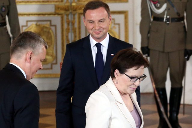 Podczas zaprzysiężenia prezydenta