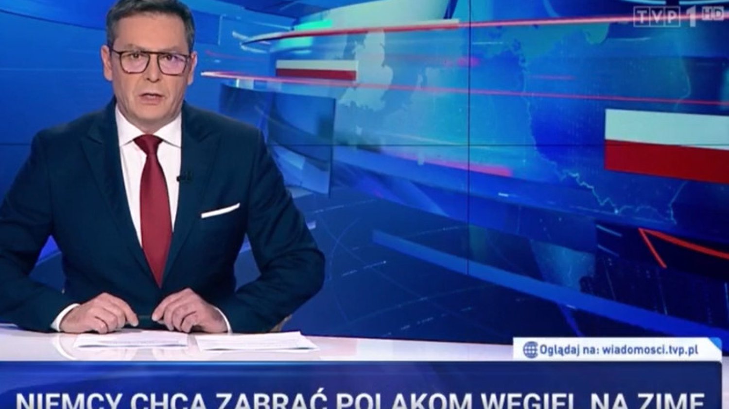 Absurdalny materiał w TVP. "Niemcy chcą zabrać Polakom węgiel na zimę"