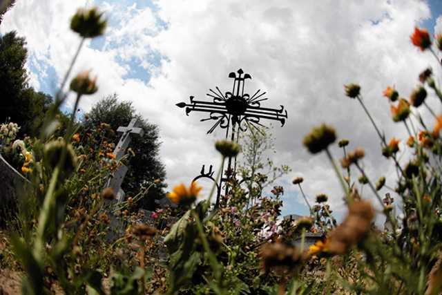 Miejsce gdzie znaleziono zwłoki księdza Psujka