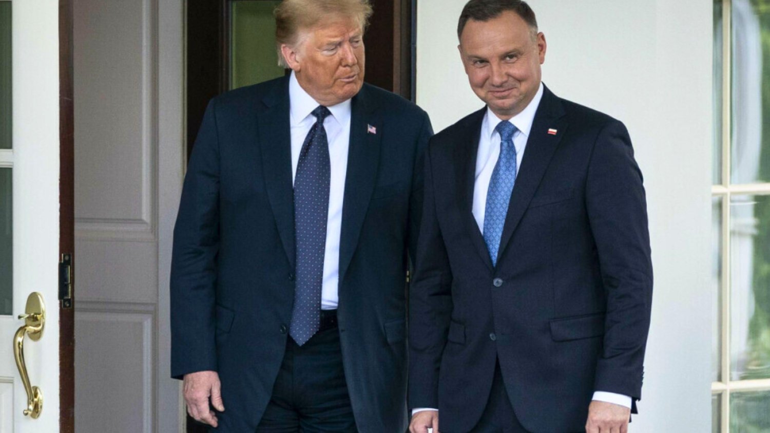 Spotkanie Donalda Trumpa i Andrzeja Dudy Donald Trump i Andrzej Duda