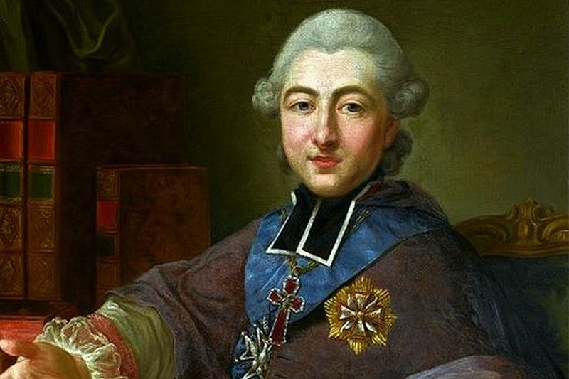 Prymas Michał Jerzy Poniatowski, najmłodszy brat króla Stanisława Augusta.