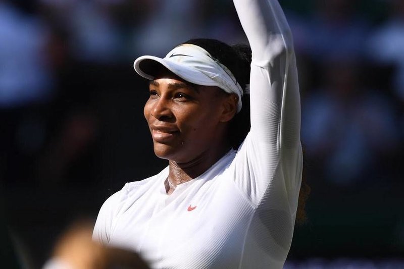 Tenisistka założyła komplet stworzony przez firmę Nike.