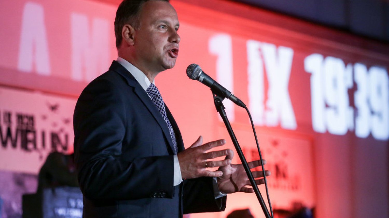 Prezydent Andrzej Duda rozpoczął obchody rocznicy wybuchu II Wojny Światowej w Wieluniu.