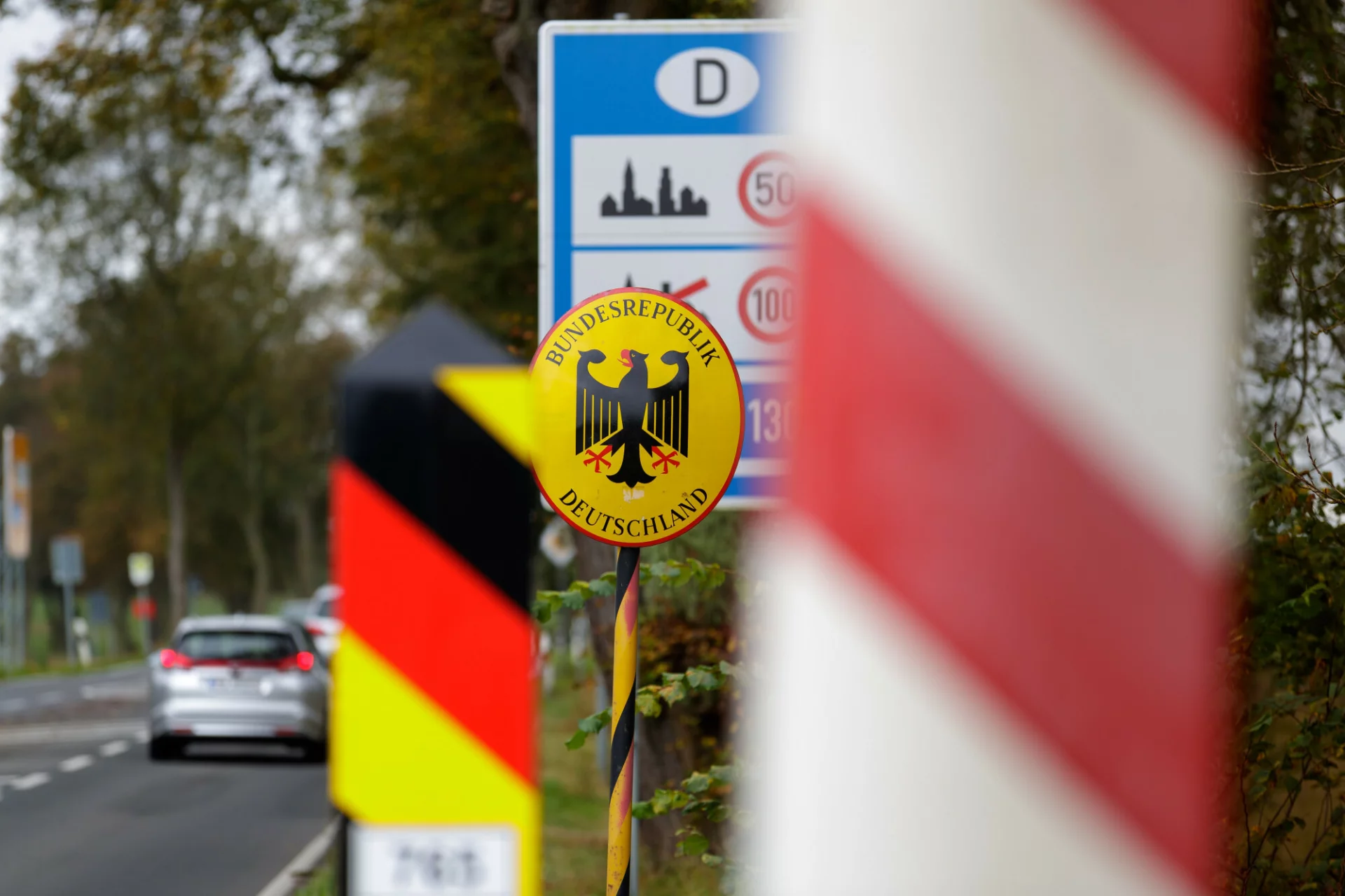 Granica Niemiec z Polską.