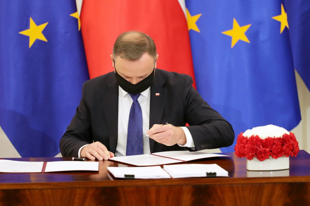 Andrzej Duda podpisał ustawę o ochronie granicy.