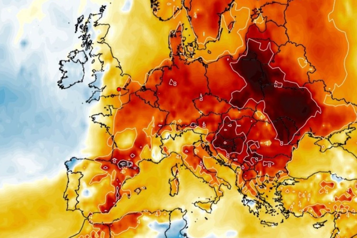 Cyklon Wencke wkracza do Polski. Takich temperatur dawno nie było.