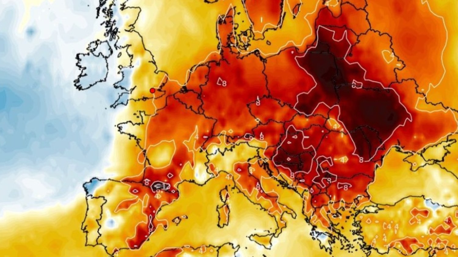 Cyklon Wencke wkracza do Polski. Takich temperatur dawno nie było.