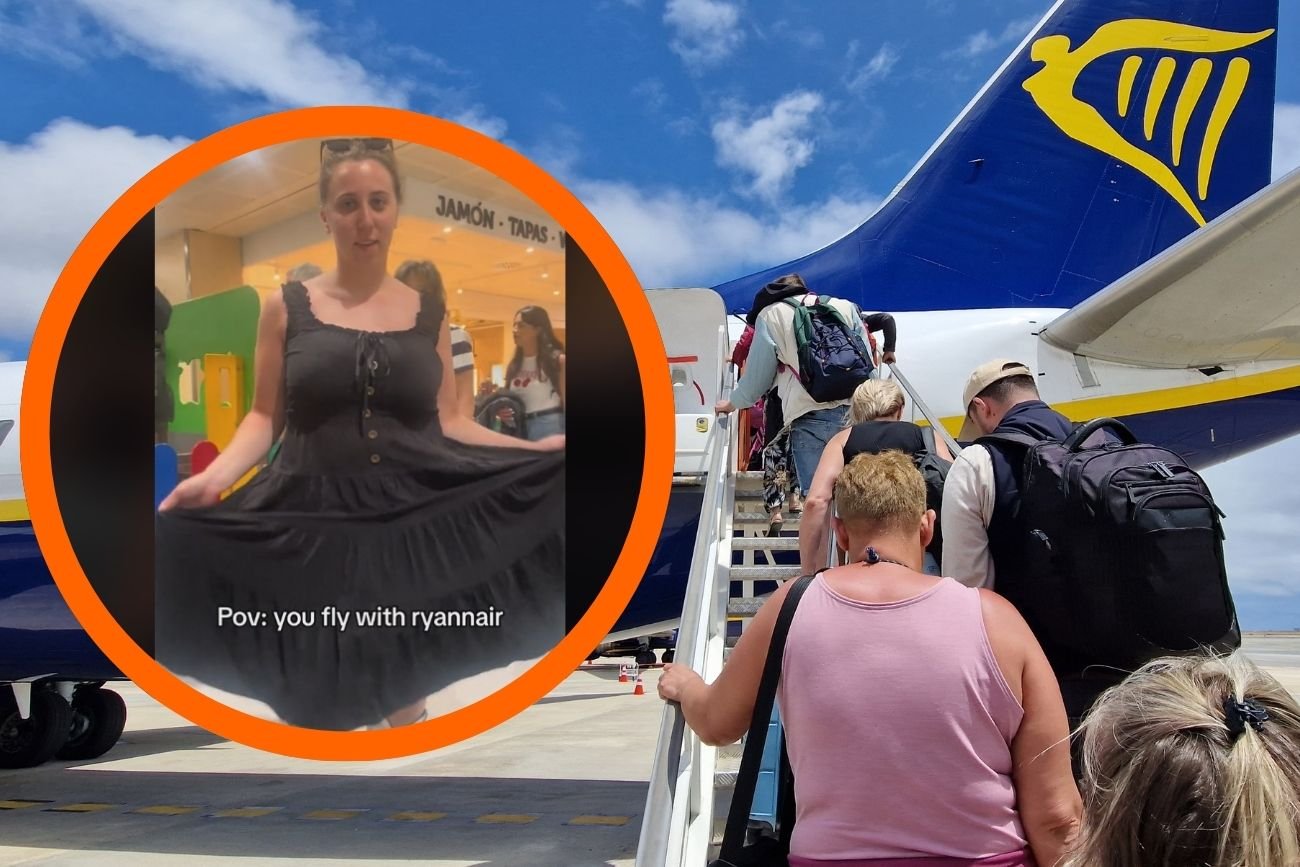 Zadarła spódnice i wszystko było jasne. Tak przechytrzyła Ryanaira