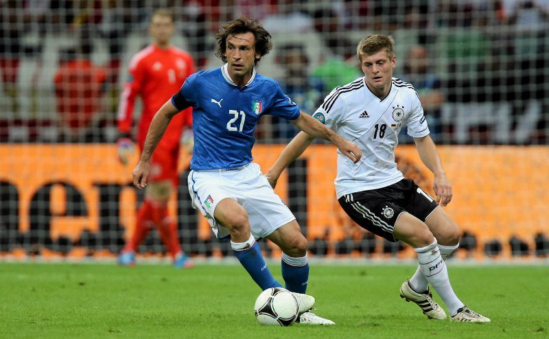 Andrea Pirlo - najlepszy gracz Euro 2012