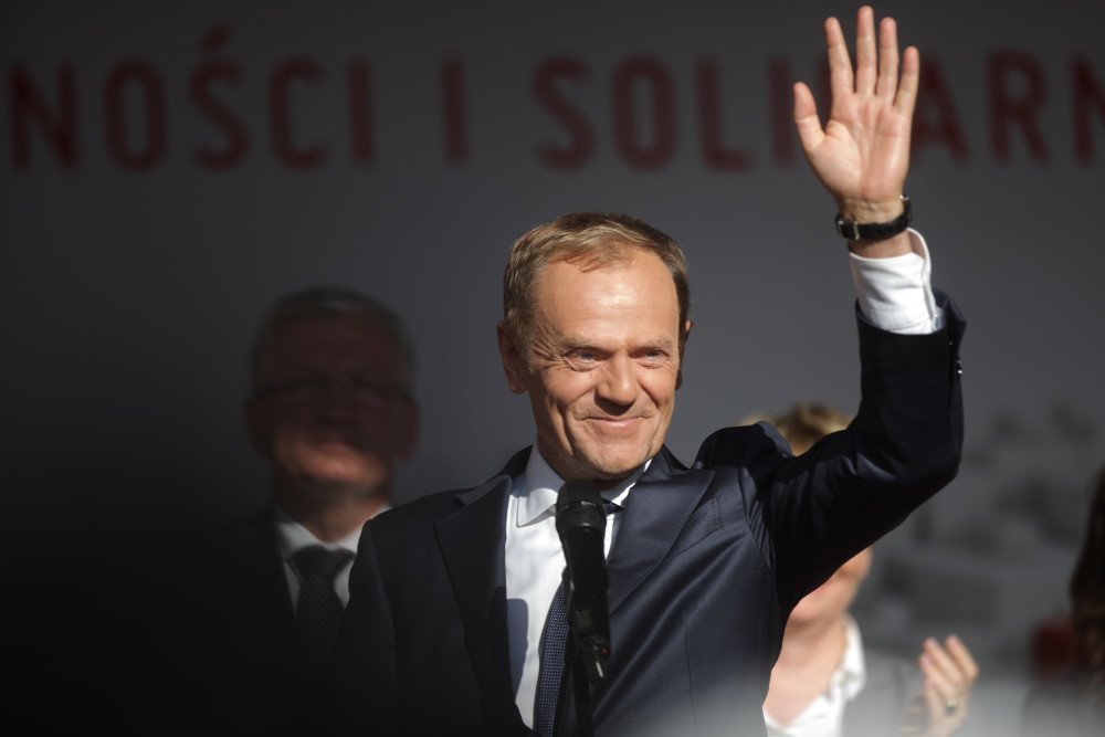 Donald Tusk nie wyklucza startu w wyborach prezydenckich w 2025 roku.