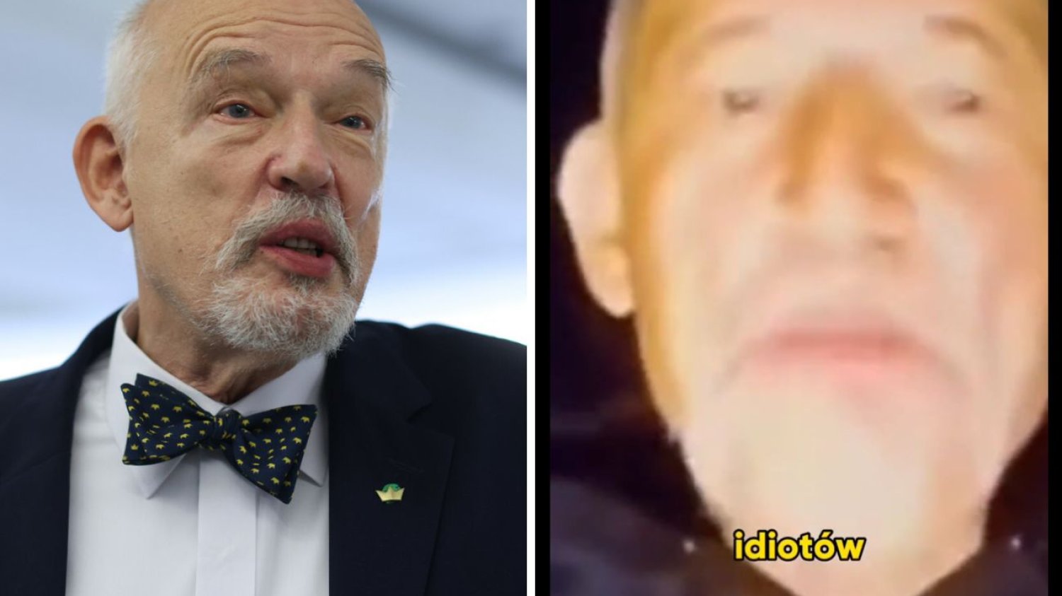 Janusz Korwin-Mikke o programie Konfederacji: Wpisuje się to, co idiota zrozumie Janusz Korwin-Mikke o programie Konfederacji: Wpisuje się to, co idiota zrozumie