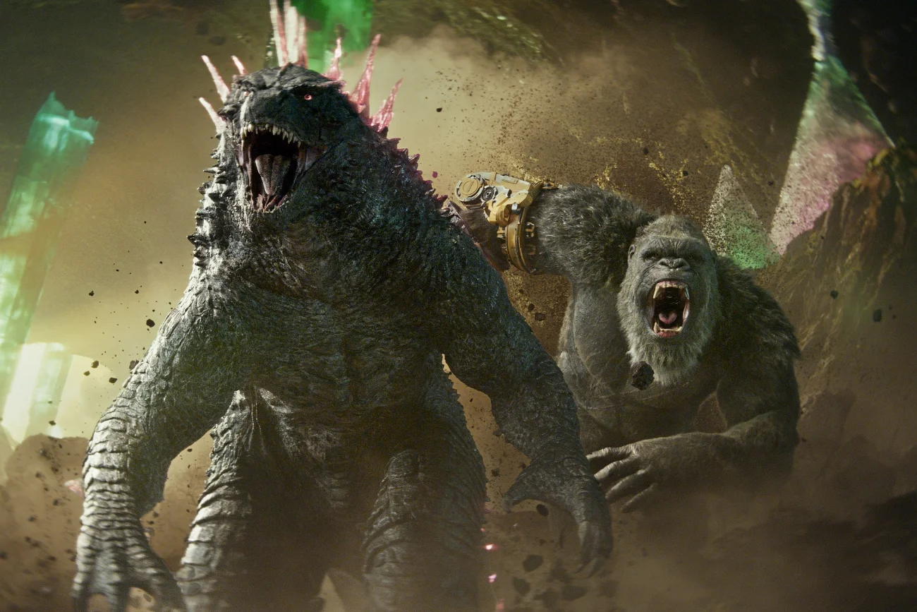 Kadr z filmu "Godzilla i Kong: Nowe imperium"