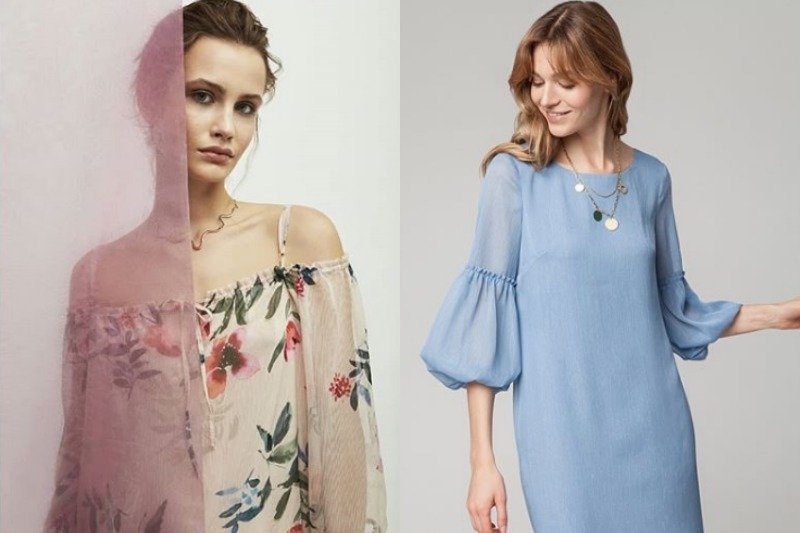 Sukienki w kwiatowe wzory, w pastelowych odcieniach to największe hity wśród weselnych gości