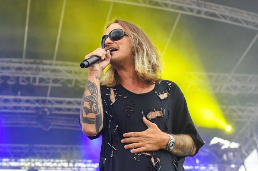 Wojciech Łuszczykiewicz był oficjalnie zapowiadany jako wokalista pikniku.