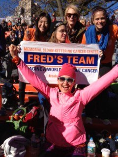 Z kibicami na mecie NASZEGO maratonu