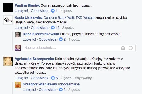 Internautki i internauci nie chcą zaakceptować decyzji władz o deportacji chłopców i ich rodzin.