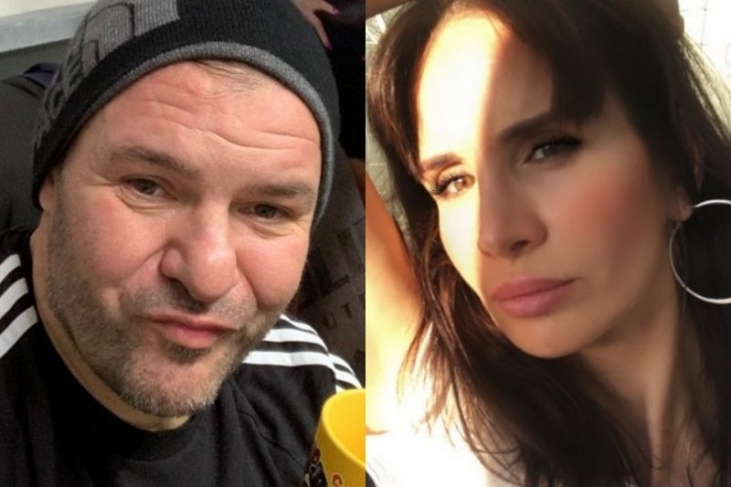 Tomasz Karolak i Viola Kołakowska spacerowali po mieście bez maseczek ochronnych.