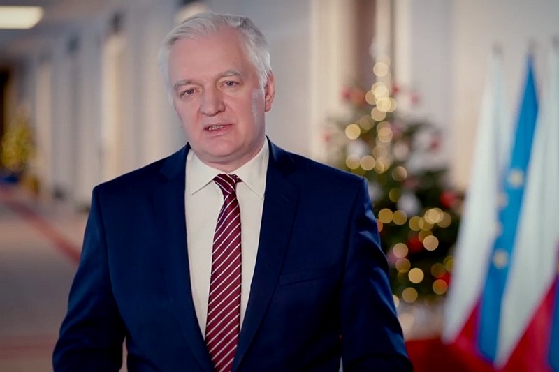 Wicepremier Jarosław Gowin nagrał bardzo proeuropejskie orędzie noworoczne.