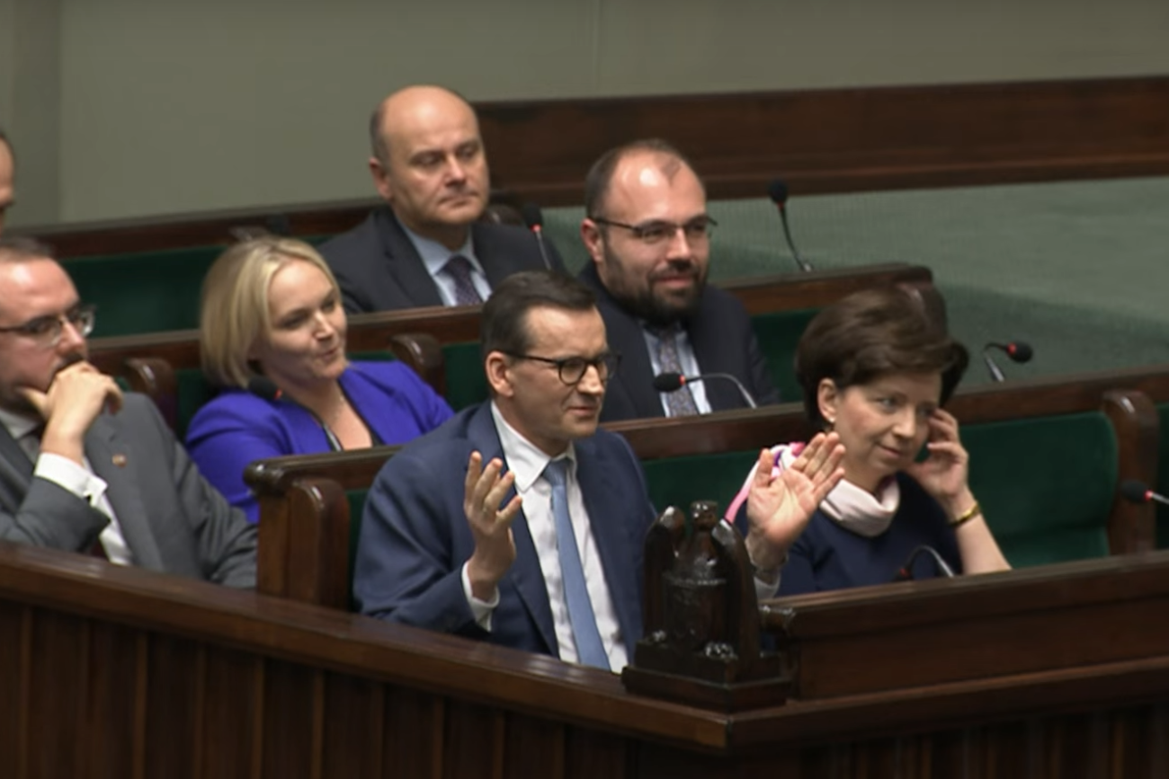 Szymon Hołownia popsuł show Mateuszowi Morawieckiemu