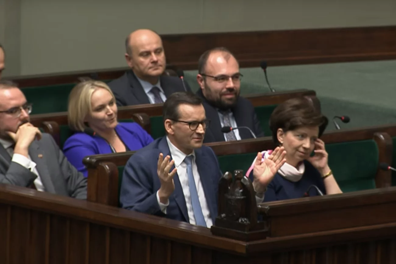 Szymon Hołownia popsuł show Mateuszowi Morawieckiemu