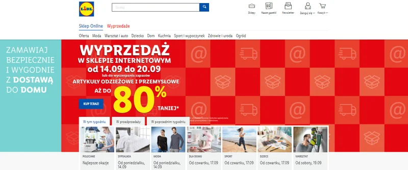 Wyprzedaż w Lidlu sięga 80 procent