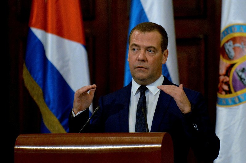 Miedwiediew opublikował mapy Ukrainy. "Zachodni analitycy uważają, że faktycznie tak będzie"