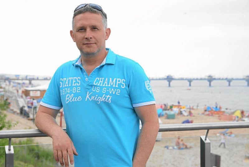 Robert Moskwa w Międzyzdrojach podczas 18. Festiwalu Gwiazd