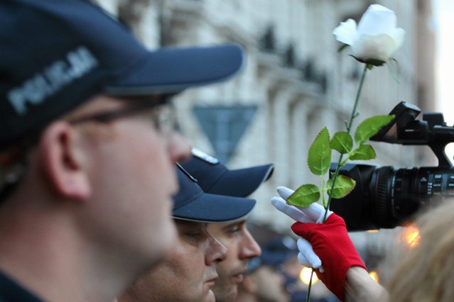 Czy policja ochraniała czy inwigilowała opozycję podczas antyrządowych protestów? Informatorzy "Gazety Wyborczej" twierdzą, że to drugie.