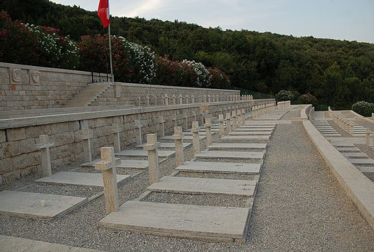 Cmentarz na Monte Casino.