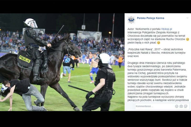 Opis "Potyczki nad Rawą 2017" staje się hitem internetu.