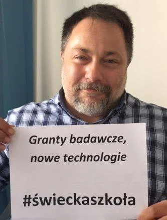 Marcin Celiński chciałby przeznaczyć pieniądze zaoszczędzone na lekcjach religii na granty badawcze i nowe technologie.