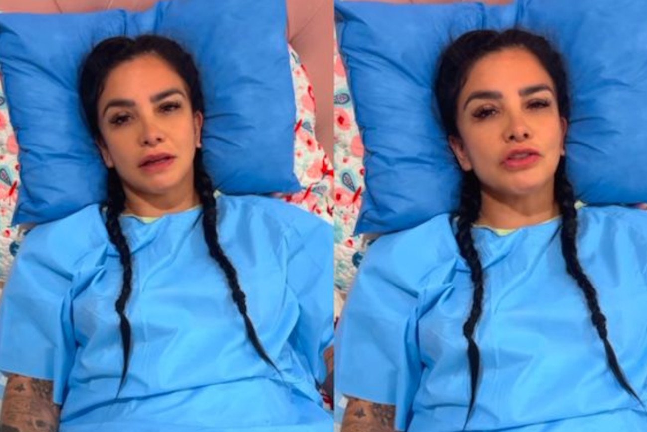 Celebrytka musiała mieć amputowaną część pośladów.