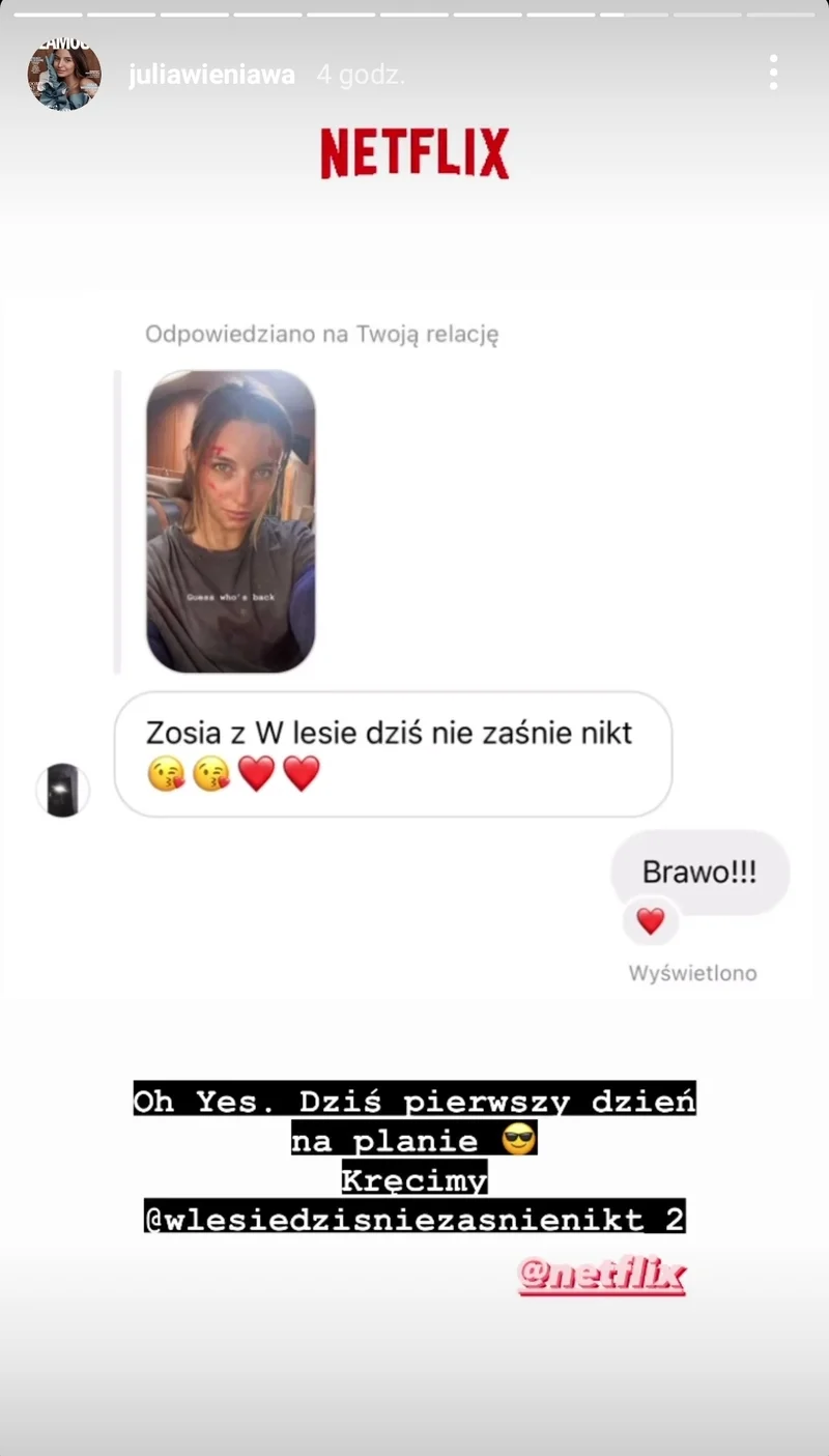 We czwartek rozpoczęto pracę nad drugą częścią horroru. Kiedy premiera "W lesie dziś nie zaśnie nikt 2"?