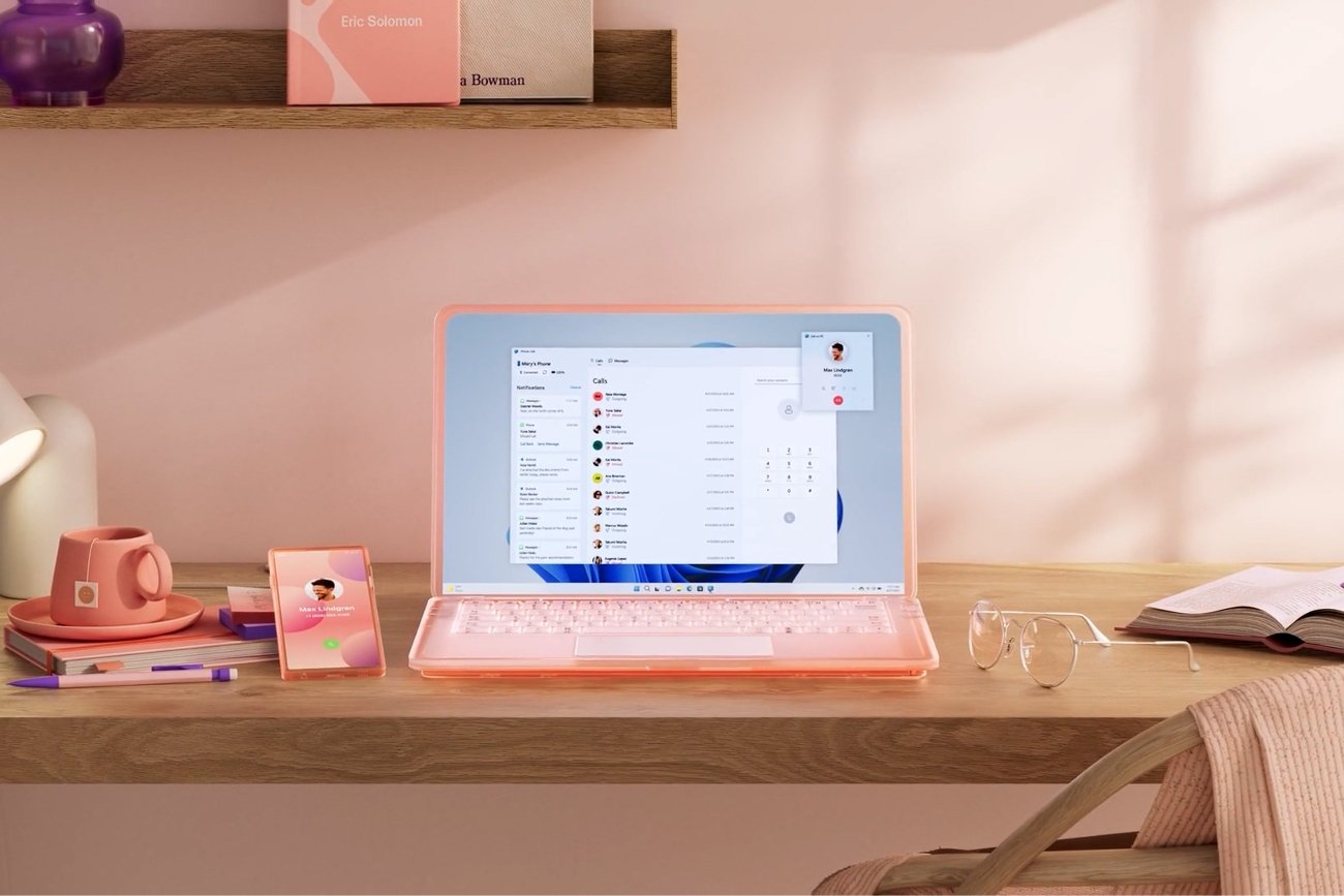 System operacyjny Windows 11, aplikacja mobilna Phone Link i platforma obliczeniowa Intel EVO. To trio to obecnie jedno z najmocniejszych połączeń technologicznych w rodzinie laptopów o uniwersalnym zastosowaniu.