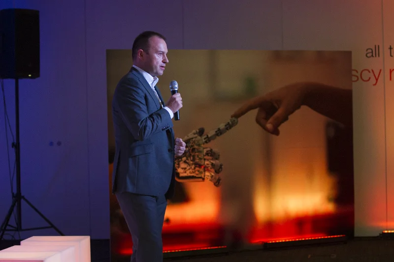 Spotkanie otworzył Wiktor Drożdż, dyrektor wykonawczy ds. korporacyjnych Orange Polska