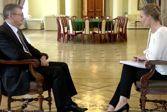 Ambasada Rosji zarzuca stacji TVN, że zmanipulowała kontrowersyjny wywiad