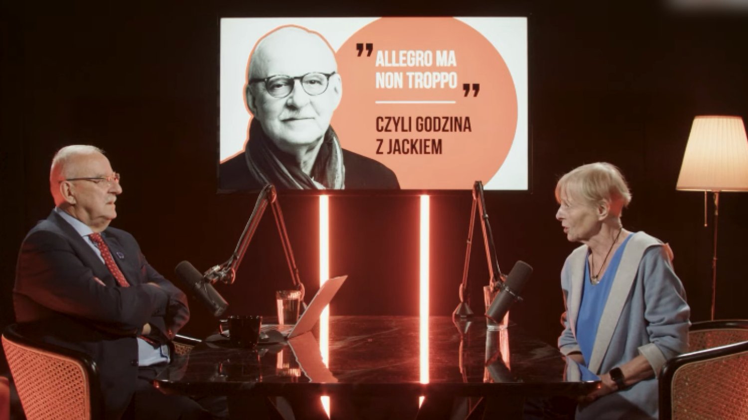Jacek Pałasiński i Anna Nehrebecka w studio naTemat. Jacek Pałasiński i Anna Nehrebecka w studio naTemat.
