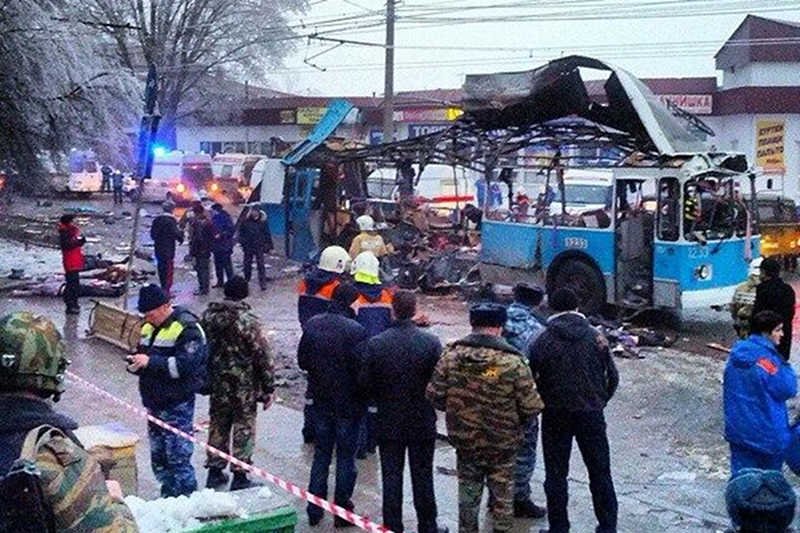 W dwóch zamachach bombowych w Wołgogradzie zginęło co najmniej 31 osób.