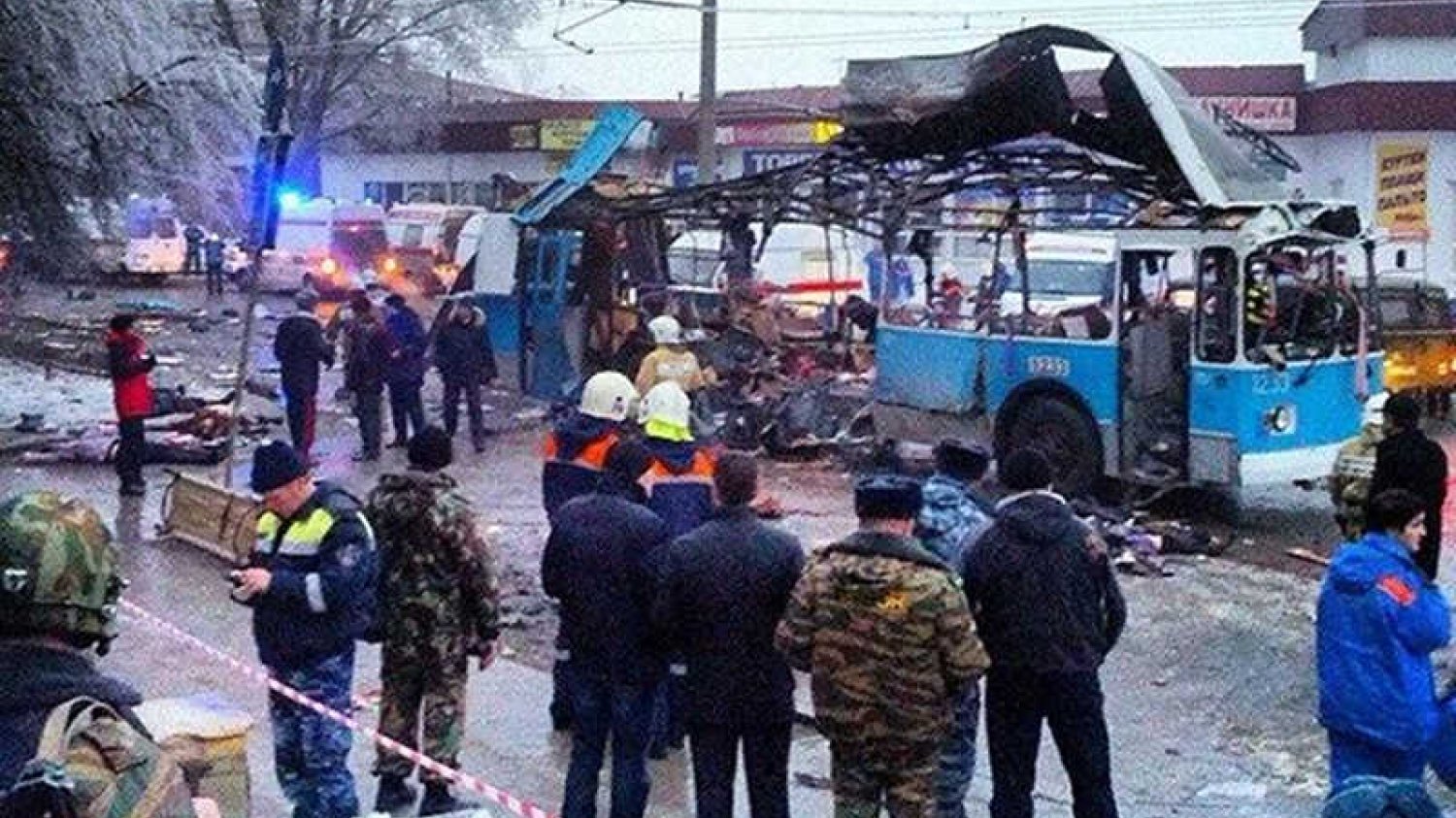 W dwóch zamachach bombowych w Wołgogradzie zginęło co najmniej 31 osób.
