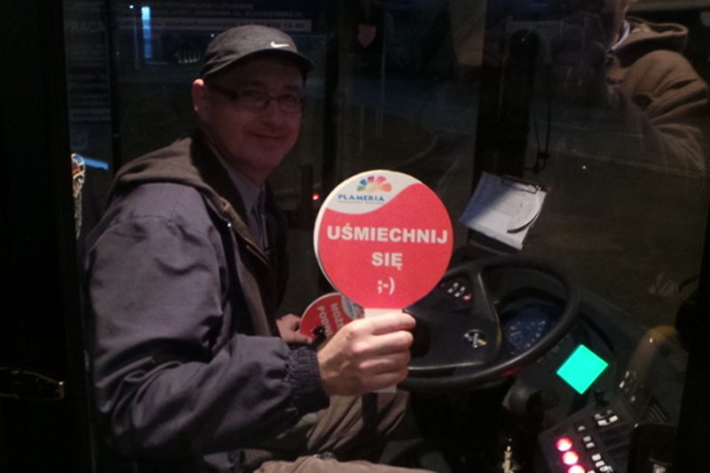 I jak tu się nie uśmiechnąć na widok takiego napisu?