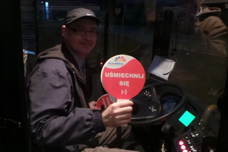 I jak tu się nie uśmiechnąć na widok takiego napisu?