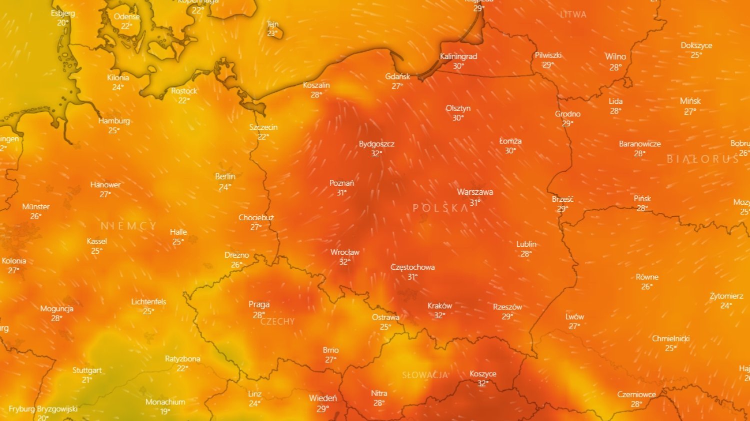 Ostrzeżenia IMGW: będą bardzo uciążliwe upały
