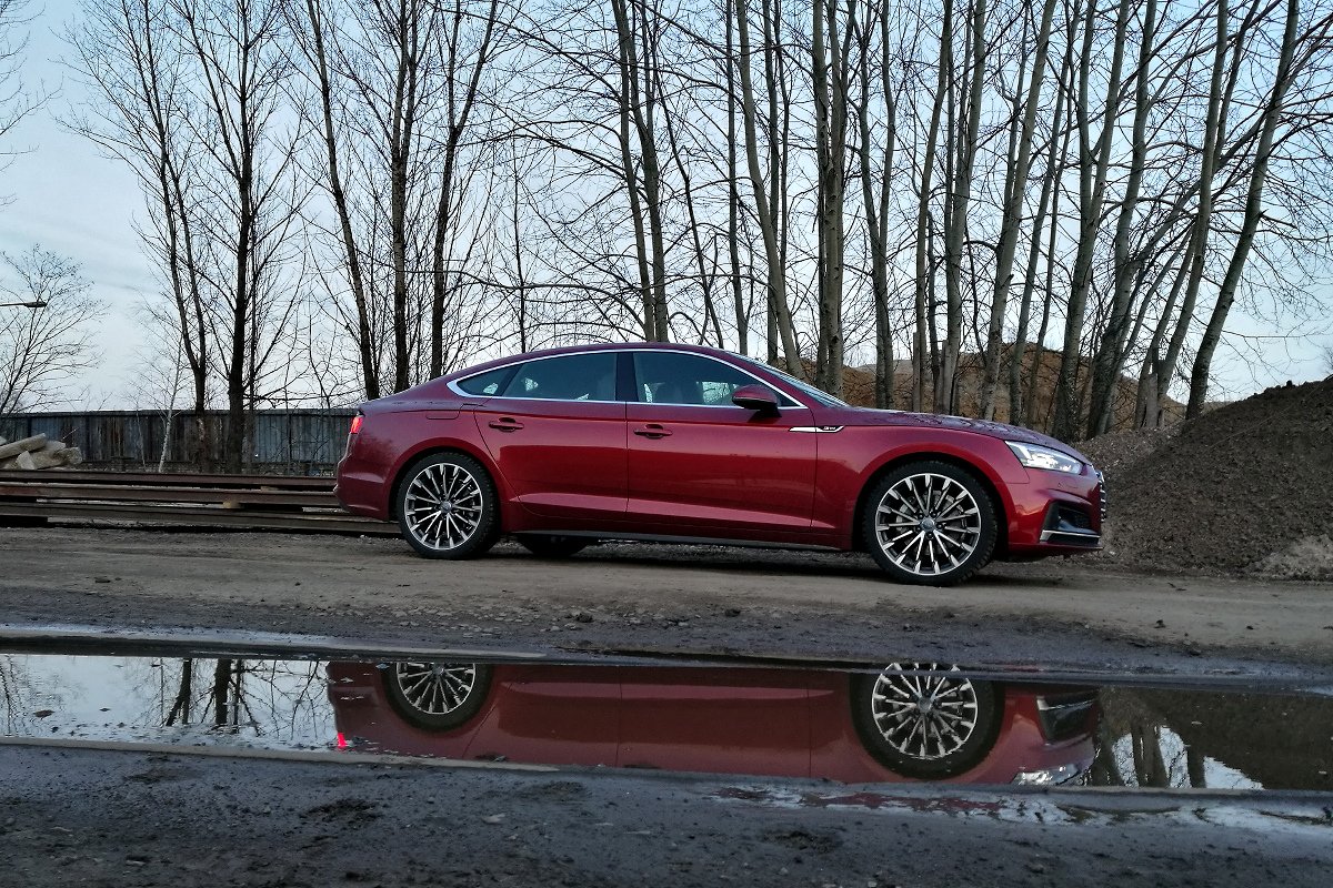 Wersja Sportback to kolejna odsłona nowej A5-tki. Wcześniej pokazano wariant Coupe.