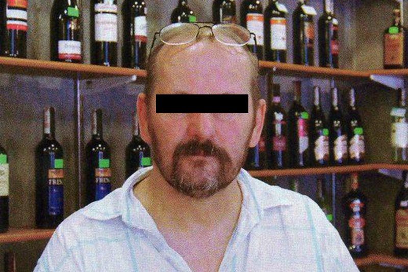 Marek O. w swoim sklepie. Szeryf internetu okazał się perfidnym oszustem i złodziejem.